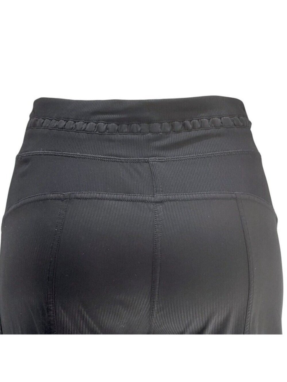 LULULEMON Athletica Dance Studio Cropped Pants Jogger Women's 4 Black Activewear - Picture 8 of 9